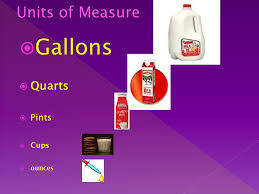 Customary Units Of Measurement For Capacity Ppt Download