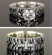 Chevy Ring Country Wedding Rings Camo Wedding Rings Country Rings