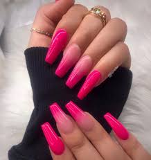 See more ideas about nails, cute acrylic nails, best acrylic nails. Pin By Percy Mitchell On Nails Ombre Acrylic Nails Pink Nails Pink Acrylic Nails