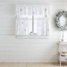 snowflake applique tier set brylane home