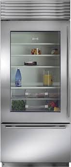 Dual refrigeration system ensures the freshest food and energy efficiency. Subzero Bi 36ug S Ph 36 Stainless Steel Built In Glass Door Over And Under Refrigerator