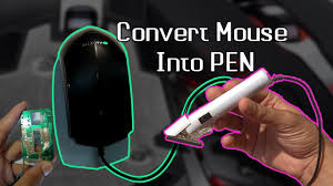 To function, a stylus needs to be able to carry the static electricity from your finger to a conductive material and onto the screen. How To Convert Your Mouse Into A Pen For Draw Kind Of Purposes Youtube