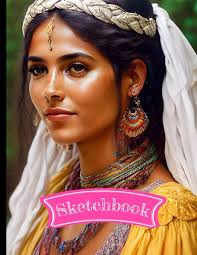 Sketch Book: Hyper-Realistic Portrait of a Beautiful South American Woman,  Big Size 8.5x11 Inchs, 120 Pages : Norman, Daisy: Amazon.it: Libri