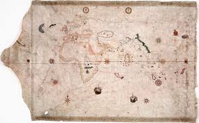 portolan chart anonymous italy ca 1502 world chart