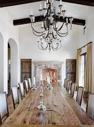 It just goes to show that there's always room for a little creativity. French Dining Room With Stone Fireplace French Dining Room