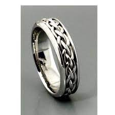Men S Braided White Gold Band Samuel Jewels 128 Mens Wedding Rings White Gold Band Wedding Rings
