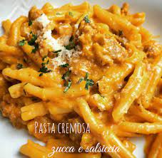 Pasta con zucca e salsiccia ricette, che amerete. Pasta Cremosa Alla Zucca E Salsiccia