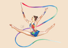 By Flomzee Gimnacia Ritmica Ritmica Dibujos De Ballet