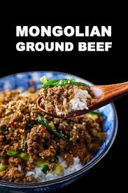 Mongolian Ground Beef Recipe Video Seonkyoung Longest Recipe Beef Recipe Video Bulgogi Recipe Beef Recipes