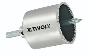scie cloche hm carbure monobloc beton diam 83 mm tivoly leroy merlin