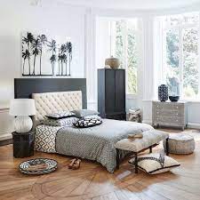 3 drawer chest of drawers in mango wood and bone inlay maisons du monde tete de lit capitonnee lit capitonne decoration interieure