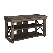 Tasha Tv Stand For Tvs Up To 50 Inches In 2020 Rustic Tv Stand Rustic Tv Console Altra Furniture