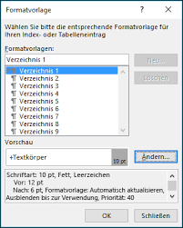 Geladen dir kann unten sehen Formatieren Oder Anpassen Eines Inhaltsverzeichnisses Office Support