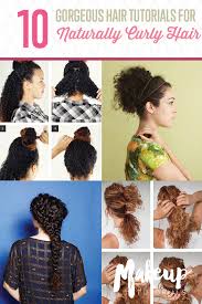 Wavy, curly or straight hair type we have too many different hairstyles for you. Easy Hairstyle Tutorials For Curly Hair Damen Hair