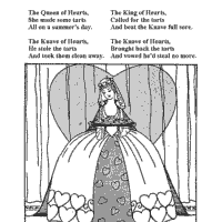 Mulder and scully i had a recurring nightmare as a kid that the queen of hearts from the animated alice in wonderland movie took over. The Queen Of Hearts Coloring Pages Surfnetkids