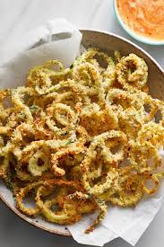 Birds Eye Cauliflower Fries Air Fryer Baked Parmesan Zucchini Curly Fries Recipe Food Recipes Healthy Recipes