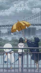 pin oleh famti b di weathering with you 天気の子 pemandangan anime pemandangan gambar anime