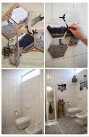 Diy Verschonerung Wandfliesen Im Bad Einfach Und Schnell Mit Bildern Wandgestaltung Wandgestaltung Kleine Raume Selber Machen Badezimmer