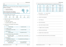 Complete the sentences with the correct form of the verbs in brackets. Modal Verbs 8 Of The Best Examples Activities And Resources For Ks2 English Spag