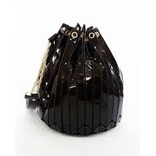 Buzgulu Siyah Sirt Cantasi Bucket Bag Sale Bags