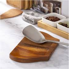 Creative Home Creamy White Marble Spoon Rest