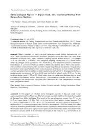 Cara mudah ukur size cincin emas perempuan guna pembaris dan kertas | bagaimana cara nak tahu saiz jari untuk cincin? Pdf Some Biological Aspects Of Bigeye Scad Selar Crumenophthalmus From Bangaa Faru Maldives