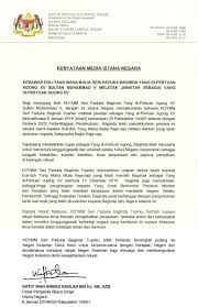 Peranan golongan muda dalam mengisi kemerdekaan negara malaysia telah banyak memperoleh kejayaan dan berada pada landasan yang tepat untuk mencipta kecemerlangan hasil kemerdekaan yang diraih sejak 1957. Lite Malaysia Sultan Muhammad V Steps Down As Yang Facebook