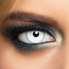 Black And White Sclera Contacts White Mini Sclera Zombie Halloween 1 Day Colored Contact Lenses Color Contacts For Halloween Contact Lenses Black Contact Lenses