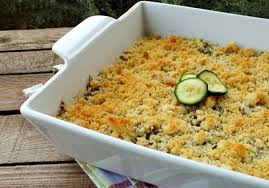 Crumble De Courgettes Au Chevre Leger Recettes Legeres Plat Et Recette Recettes De Cuisine Recette Crumble Courgette Chevre