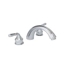 The vinnova delara features a tub faucet and hand shower all in one—it's a classic ensemble with a modern twist. Huntington Cypress Three Piece Bathtub Faucet Polished Chrome Overstock 32273497