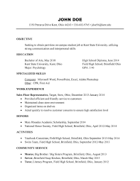 Student resume templates and job search guidelines. 50 College Student Resume Templates Format á… Templatelab