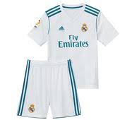 Real Madrid Home Kids Football Kit 17 18 Soccerlord Playeras De Futbol Uniformes De Futbol Uniformes