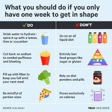 Just because i love it. Here Are Some Tricks To Getting In Shape In One Week