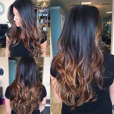 Black hair with a light blonde highlights. 23 Different Ways To Rock Dark Brown Hair With Highlights Stayglam