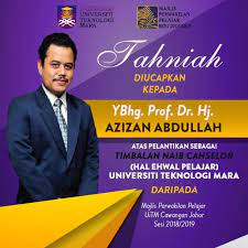 Dalam tempoh perintah kawalan pergerakan(pkp) dan tirai ramadhan bukan penghalang bagi pihak pengurusan kolej perindu untuk menyediakan 200 bekas bubur cha cha sebagai. Mpp Uitm Pasir Gudang ×'×˜×•×•×™×˜×¨ Assalamualaikum Seluruh Warga Uitm Cawangan Johor Ingin Mengucapkan Tahniah Kepada Ybhg Prof Dr Hj Azizan Abdullah Atas Pelantikan Sebagai Timbalan Naib Canselor Hal Ehwal Pelajar Uitm Semoga