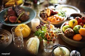 Download Premium Image Of Table Full Of Thanksgiving Food 52685 Thanksgiving Recipes Food Traditional Thanksgiving Dinner
