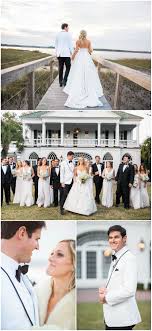 Black And White Traditional Wedding Attire Classic Wedding Attire Black Bow Tie White Jacket White Bridesmaid Dresses Elegant Ballroom Wedding Dresses Black Wedding Dresses Groom And Groomsmen Style