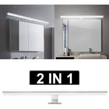 Auch hier finden sie verschiedene passende spiegelleuchten sowie besonders effektive spots. Hengda Led Spiegelleuchte Mit Schalter Bad 12w Badleuchte Spiegellampe Ip44 Wasserdichte Badlampe Schminklicht Fur Badezimmer Neutralweiss