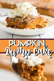 Pumpkin Dump Cake Princess Pinky Girl Dump Cake Pumpkin Pumpkin Dump Cake Recipe Dump Cake