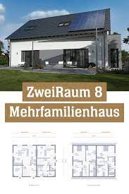 zweiraum 8 mehrfamilienhaus satteldach haus haus hanglage doppelhaus grundriss