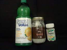 A Skin Remedy But I D Substitute Asprin As It Can Be Dangerous For White Willow Bark Lemon Juic Lemon Juice For Skin Coconut Oil For Skin Juice For Skin