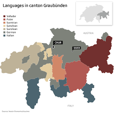 This online map of switzerland shows holiday resorts, hotels and webcams and will greatly simplify your journey to switzerland and to your resort. Switzerland S Smallest National Language Struggles For Survival Swi Swissinfo Ch