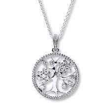 From pandora about pandora products and exclusive offers. Pandora 31 5 Necklace Family Tree Sterling Silver No Returns Or Exchanges Jared