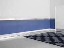 Installing chair rail mx™ adds considerable visual punch to any space. Smooth Metal Chair Rail