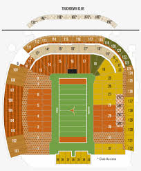 Darrell Royal Stadium Seating Chart Seat Numbers Also