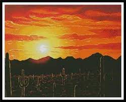 Maybe you would like to learn more about one of these? Arizona Sunset By Artecy Cross Stitch