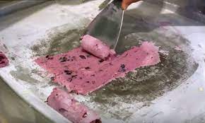 Here S How To Make Those Ice Cream Rolls At Home Roll Up Ice Cream Cream Roll Recipe Ice Cream