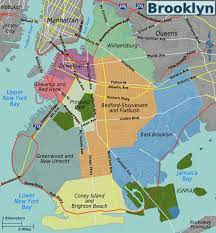 Map Of Brooklyn Ny Neighborhoods Map Of Brooklyn Neighborhood: Surrounding Area And Suburbs Of Brooklyn