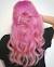Rose Gold Pink Tip Hair