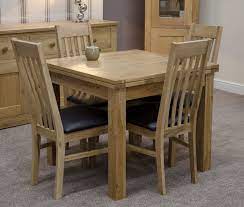 Small solid pine dining table and chairs in excellent condition. Solid Oak Small Draw Leaf Extending Dining Table Oak Furniture Uk